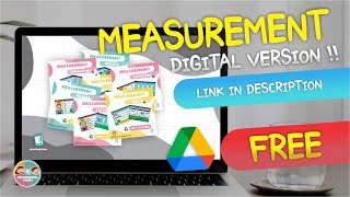 How to learn Measurement Digital - Google Slides & Printable  | FREE RESOURCES IN DESCRIPTION!