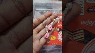 Most easy earings making hack 😄❤️#shorts #viral #creativitywithaera #art #hack #creative #ideas