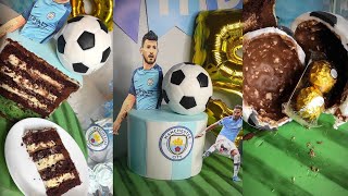 Manchester city cake (part1) #gateaumanchestercity #gateaufoot