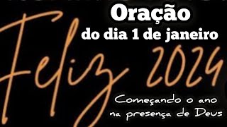 Oração do dia 1 de janeiro de 2024. Pr. Fábio Amaral