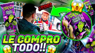 COMPRANDO TODO A VENDEDORES DE LA CALLE *Vendedores de Helados* - TATTO VLOGS