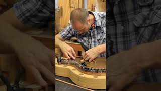 Gluing in kerfed guitar linings