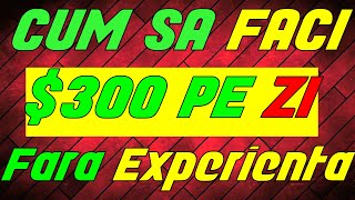 300$ PE ZI -  Cum sa faci BANI ONLINE fara experienta