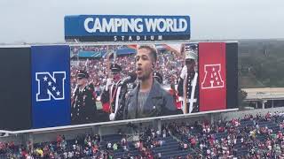 2018 NFL Pro Bowl National Anthem