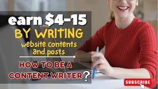 EARN MONEY FROM CONTENT WRITING | HOW TO BE A CONTENT WRITER | Liezel Oh #onlinejobs #workfromhome