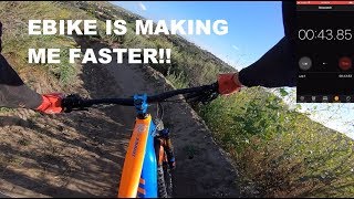 Can an Ebike make you a faster Rider??