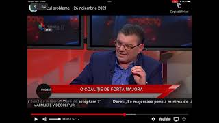 Deputatul Dumitru Coarnă vorbește despre judecătorul Șerban George Cătălin