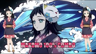 Makomo 100% TOD Combo Demon Slayer Hinokami Chronicle