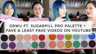 GRWU ft. Sugarpill Pro Palette + Favourite & Least Favourite Videos on Youtube