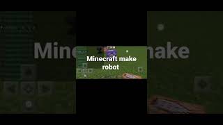 Minecraft make robot