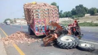 Most 6 Tractor Accident Video||Belarus 510|Alghazi 65HP||Mf Tractor Accident||Pakistan village t