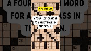 Icy Mass #iceberg #crossword #crosswordpuzzle #puzzleclues #puzzlehelp #crosswordsolver #puzzlegames