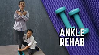 Rehab Ankle. Senaman yang Sesuai untuk Masalah Pergelangan Kaki