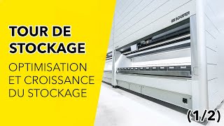 Tour de stockage : stockage et gestion des petites pièces en logistique (1/2)