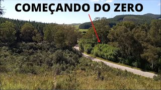 COMEÇANDO  Chácara  do zero / Só Bambu e Mato por Aqui / Construindo um Sonho / Aventura na Roça