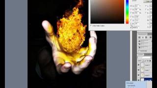 Crear Bola de Fuego en Photoshop