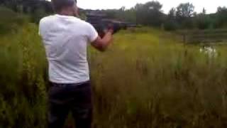 Shooting an AK47