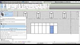 Curtain Walls in Revit Architecture Part Seven In Arabic