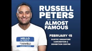 RUSSELL PETERS - ALMOST FAMOUS WORLD TOUR 2016 "Special Return Engagement"