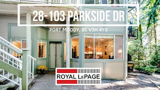 SOLD!  28-103 Parkside Drive, Port Moody, BC V3H 4Y8