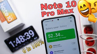 Redmi Note 10 Pro Max Charging Test 🔋 (33w) 0 to 100 % | bevkuf Banaya Sabko