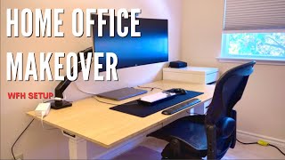 my home office makeover (upgrading my work from home setup)