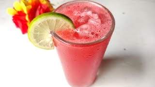 Refreshing Homemade Summer Special Watermelon Juice ll How to Make Watermelon Juice