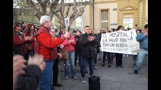 Abrazo Solidario al Hospital Municipal en defensa de la Salud Pública