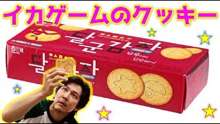 イカゲームの型抜きクッキーみつけた！【海外のお菓子紹介】　#Shorts