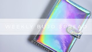 Bullet Journal Weekly Spread Time Lapse [RĘKOCZYN]