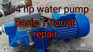 3/4hp waterpump bearing and mechanical seal replacement...basic tutorial