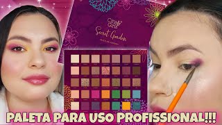 TESTEI A PALETA *SECRET GARDEN* DA *CITY GIRLS* | Ket Brinhol ✨