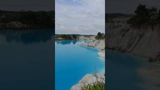 Danau Kaolin Bangka #indonesia #danaukaolin #bangka #bangkabelitung #bangkabelitungisland