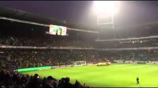 Dortmund fans singen in Bremen| Werder Bremen - Borussia Dortmund  31.10.2015|