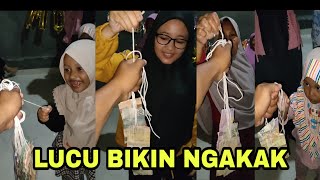 Video Lucu Banget, Permainan Tebak Tali Isi Uang, Paling Lucu Sepanjang Masa