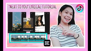 "NXT TO YOU" LYRICAL EDIT TRANSITION TUTORIAL (CAPCUT TUTORIAL)~ (MARY DIOS VIDAL)