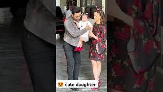 Ranbir Kapoor with Wife Alia Bhatt and their Daughter Raha #bollywood #shorts #ytshorts