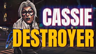 Black Cat Destroys Cassie In Battlegrounds…*lol*