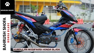 KUMPULAN MODIFIKASI HONDA BLADE - MODIFIKASI HONDA BLADE 125 REPSOL