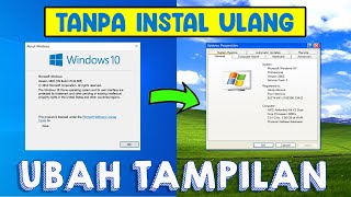 Cara Downgrade Windows 10 Ke Windows XP Tanpa Instal Ulang