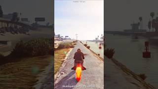 Rocket 🚀 Bike 🏍 In GTA 5 🤯🤯😰 #fastest #rocket #gta5 #shorts #viral #viralshorts