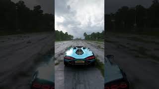 Crossing the river w/ 1600HP Lamborghini Sián #forzahorizon5 #short