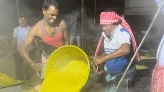 Massive Khechudi Preparation at MV-3 Radha Krishna Temple Malkangiri, Music  Crtsy- Pousali Banerjee