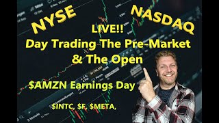 LIVE DAY TRADING | Trading Premarket and the Open | NYSE - NASDAQ |