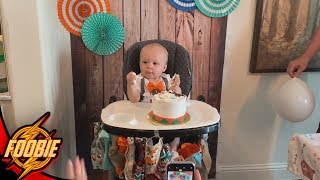 OUR SON ROOK'S FIRST BIRTHDAY PARTY!! - Family Vlogs