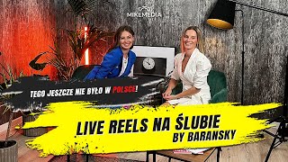 #chodznachwile Odcinek 6 - TEGO JESZCZE NIE BYŁO W POLSCE! LIVE REELS NA ŚLUBIE BY BARANSKY.