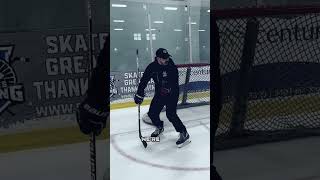 Drill to help hockey goalies hold your edges longer