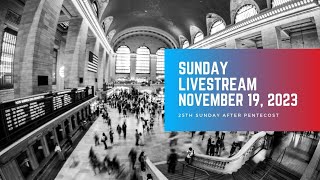 Livestream: November 19, 2023