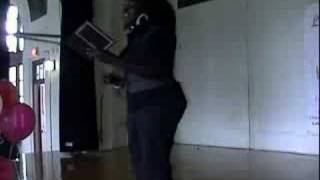 Jessica LaShawn Performing "Kidz with Gunz Poem"