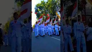 Gerak jalan paskibra Kota Magelang | Magelang Ethno Carnival 2023 #shorts